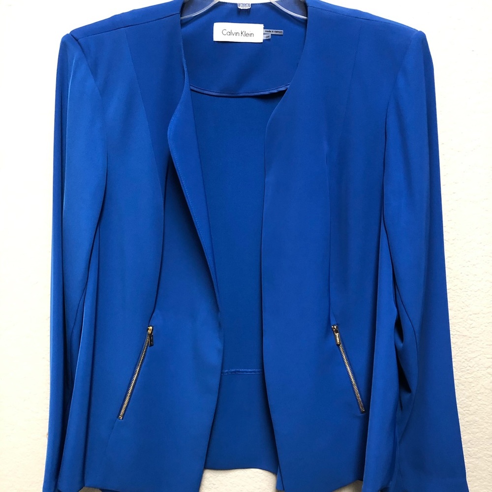 Calvin Klein Blazer, Cobalt blue